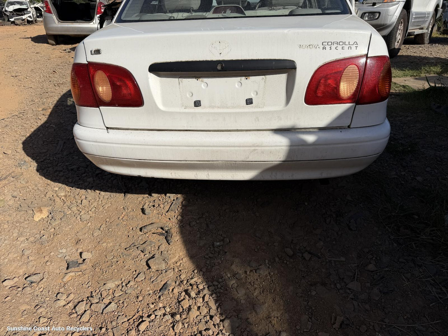 1998-2001 Toyota Corolla Rear Bumper