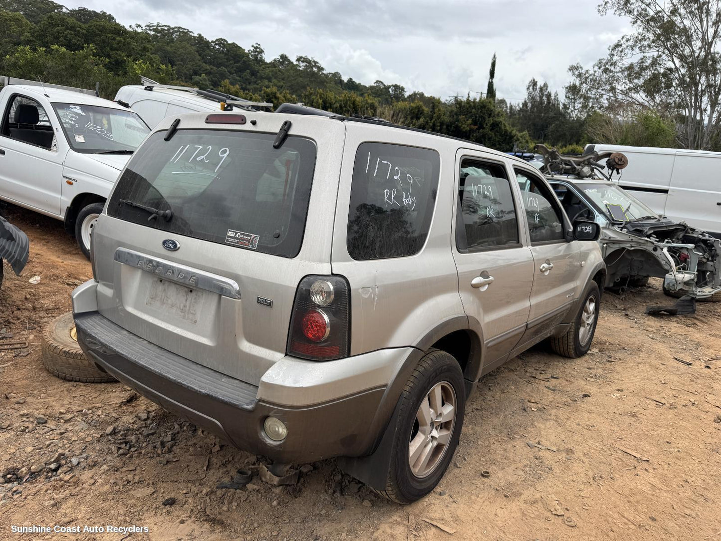 2007 Ford Escape Ignition W  Key