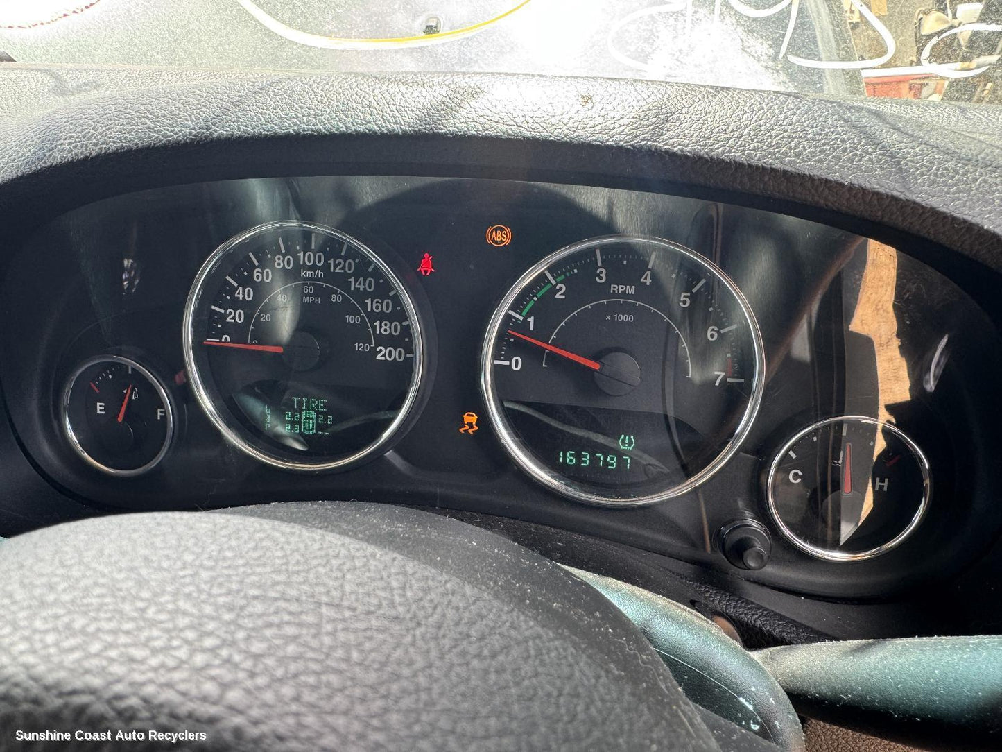 2013 Jeep Wrangler Instrument Cluster