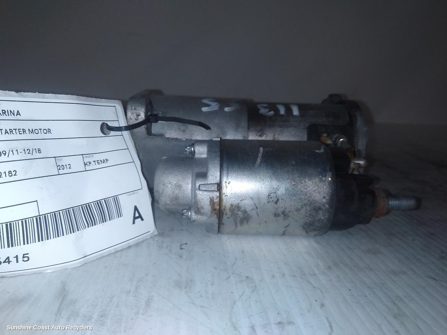 2012 Holden Barina Starter