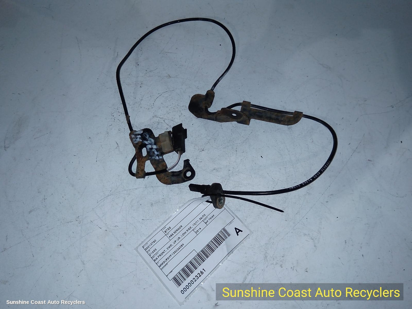 2014 Mazda Bt50 Abs Sensor