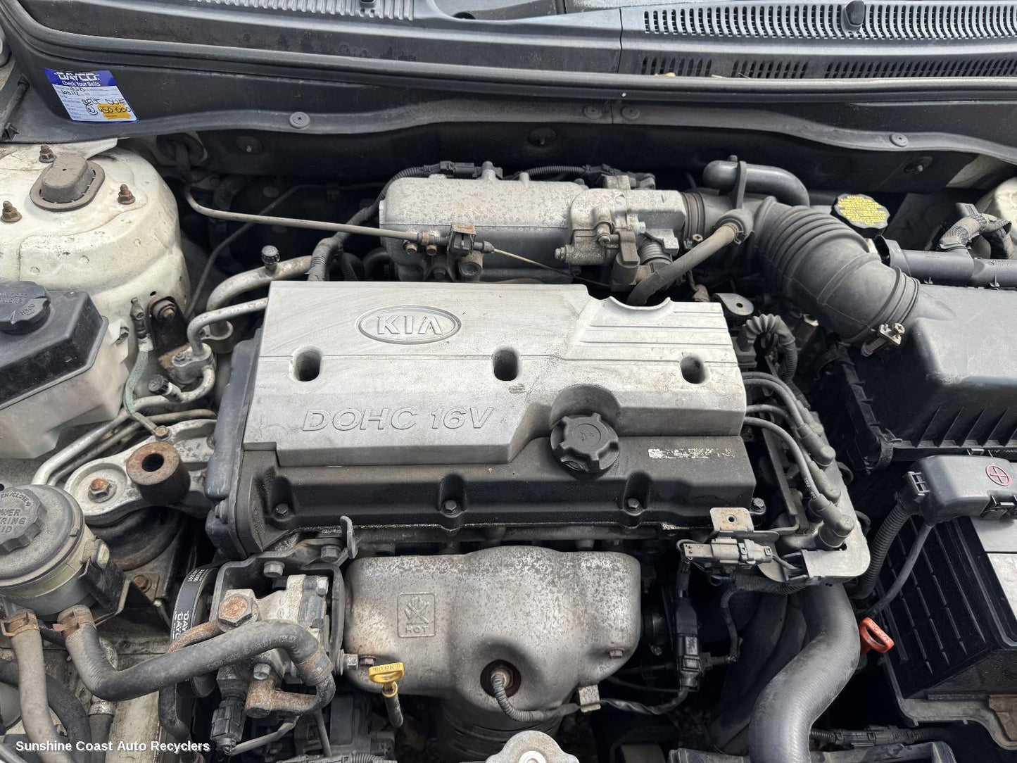 2007 Kia Rio Engine