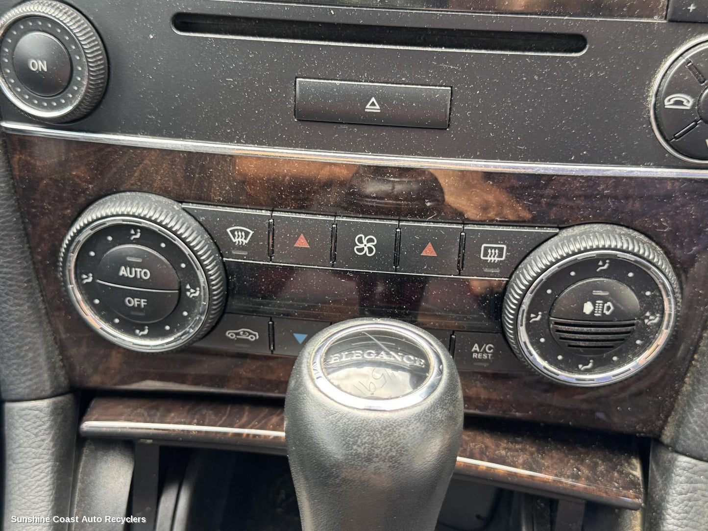 2007 Mercedes Clk Heater Ac Controls