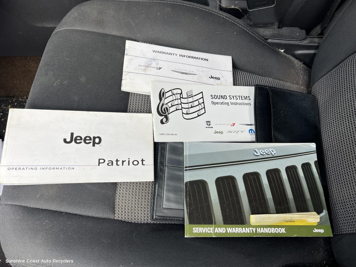 2007-2016 Jeep Patriot Owners Handbook