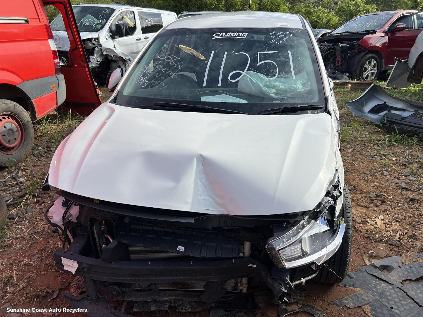 2021 Kia Rio Rear Garnish