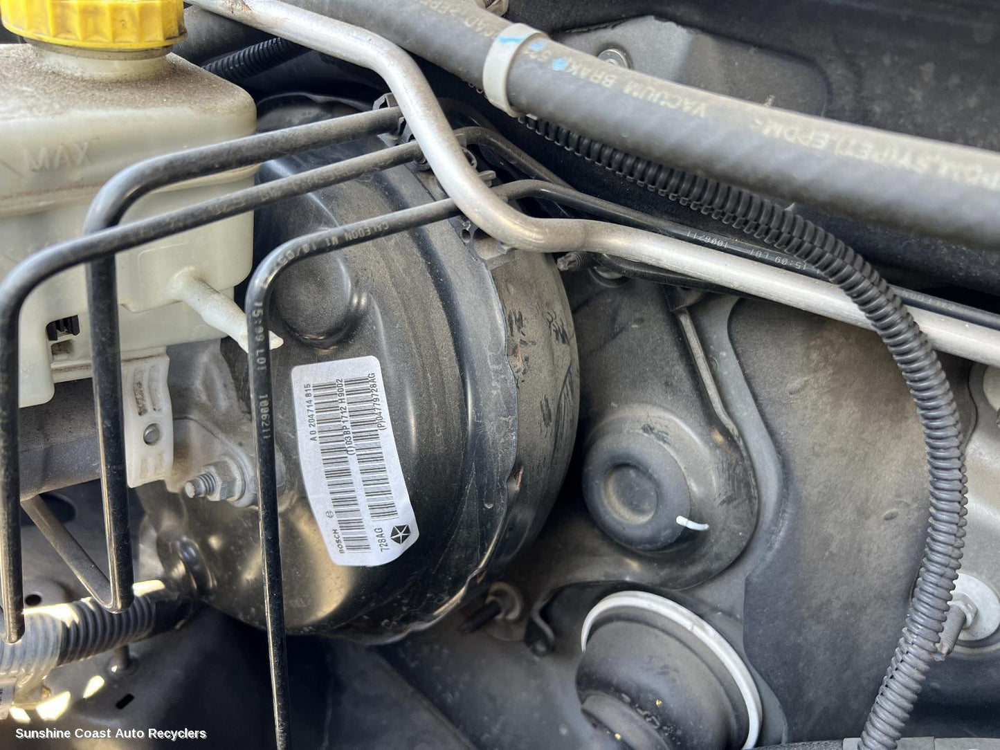 2012 Jeep Cherokee Brake Booster