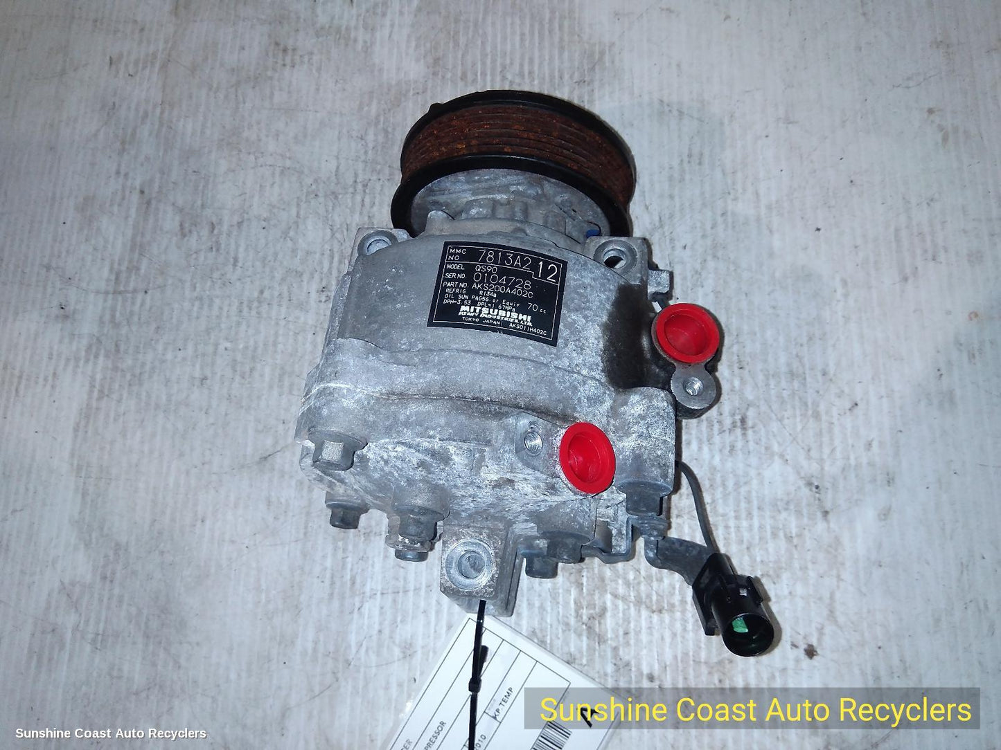 2010 Mitsubishi Lancer A C Compressor