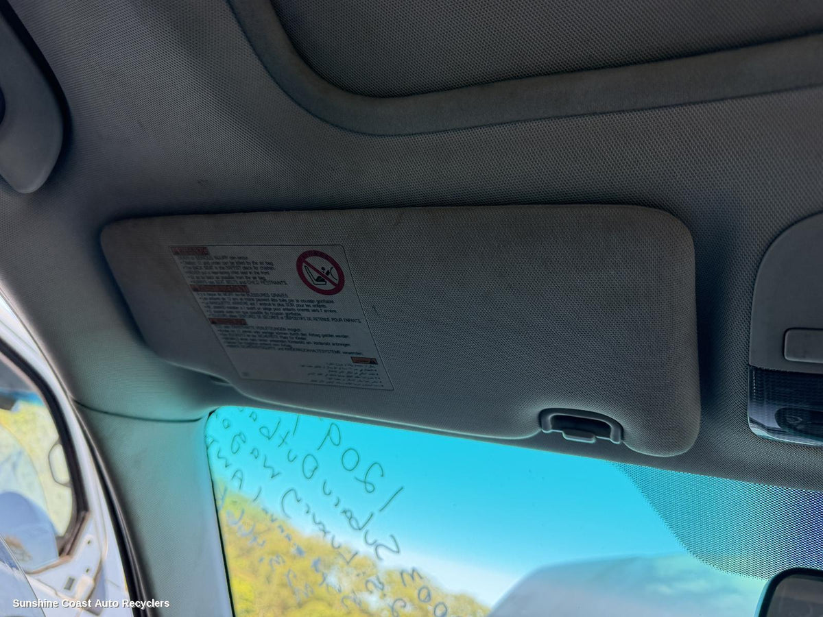 2003-2009 Subaru Outback Sunvisor