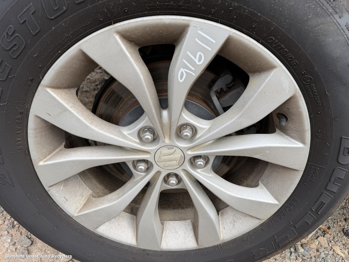 2012-2018 Suzuki Vitara Wheel Mag