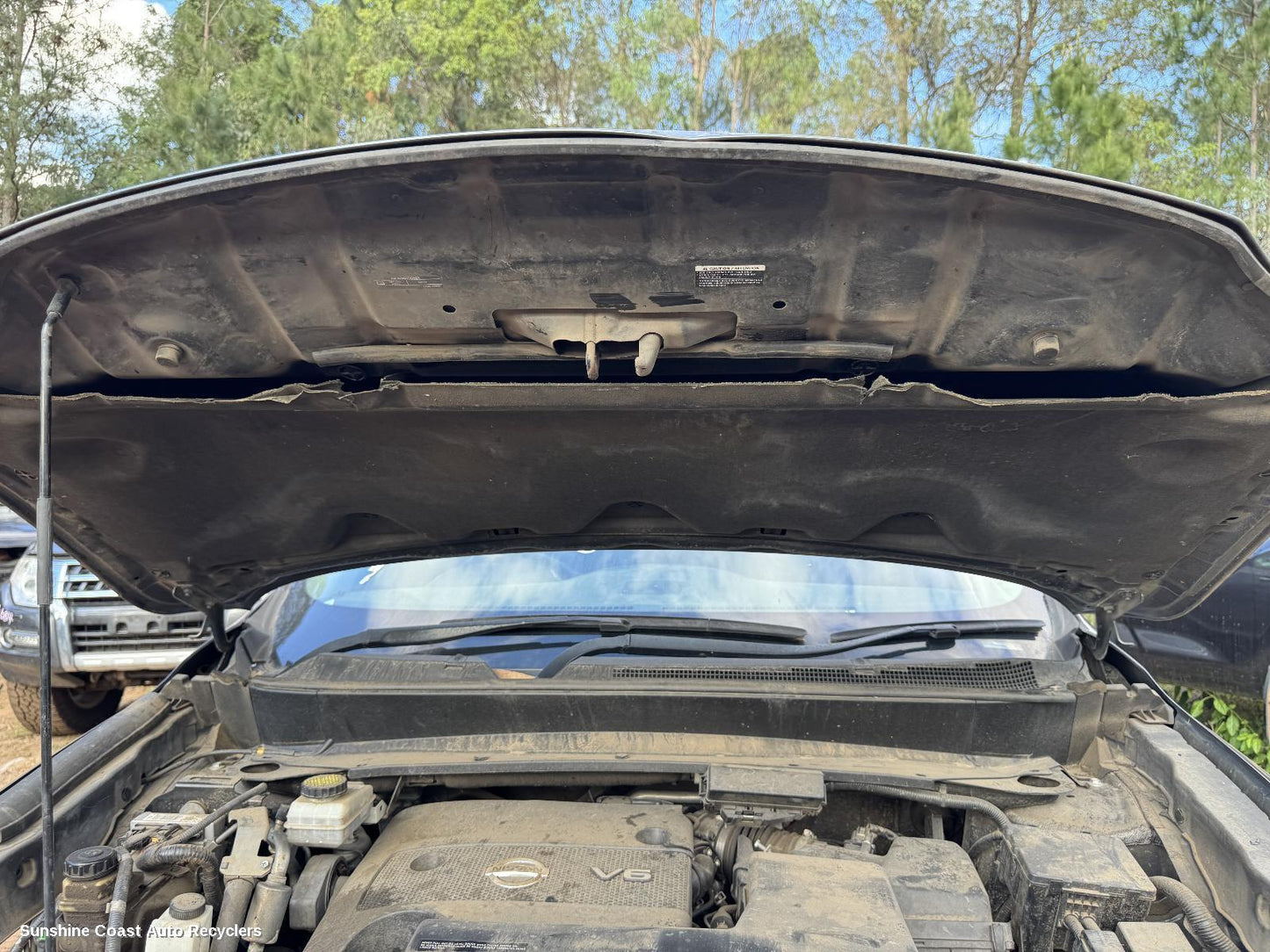 2016 Nissan Pathfinder Plenum Chamber