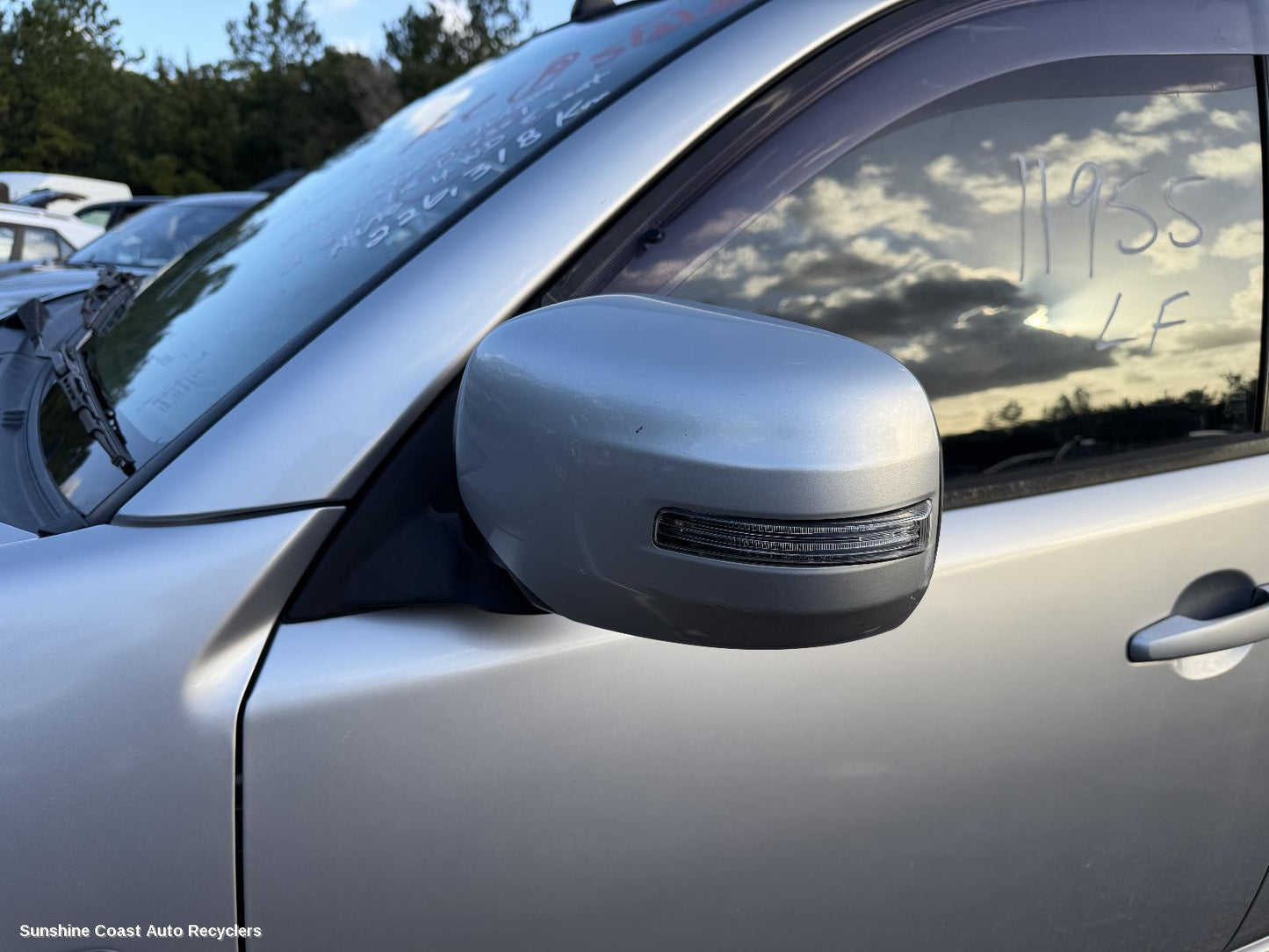 2013-2015 Mitsubishi Challenger Left Door Mirror