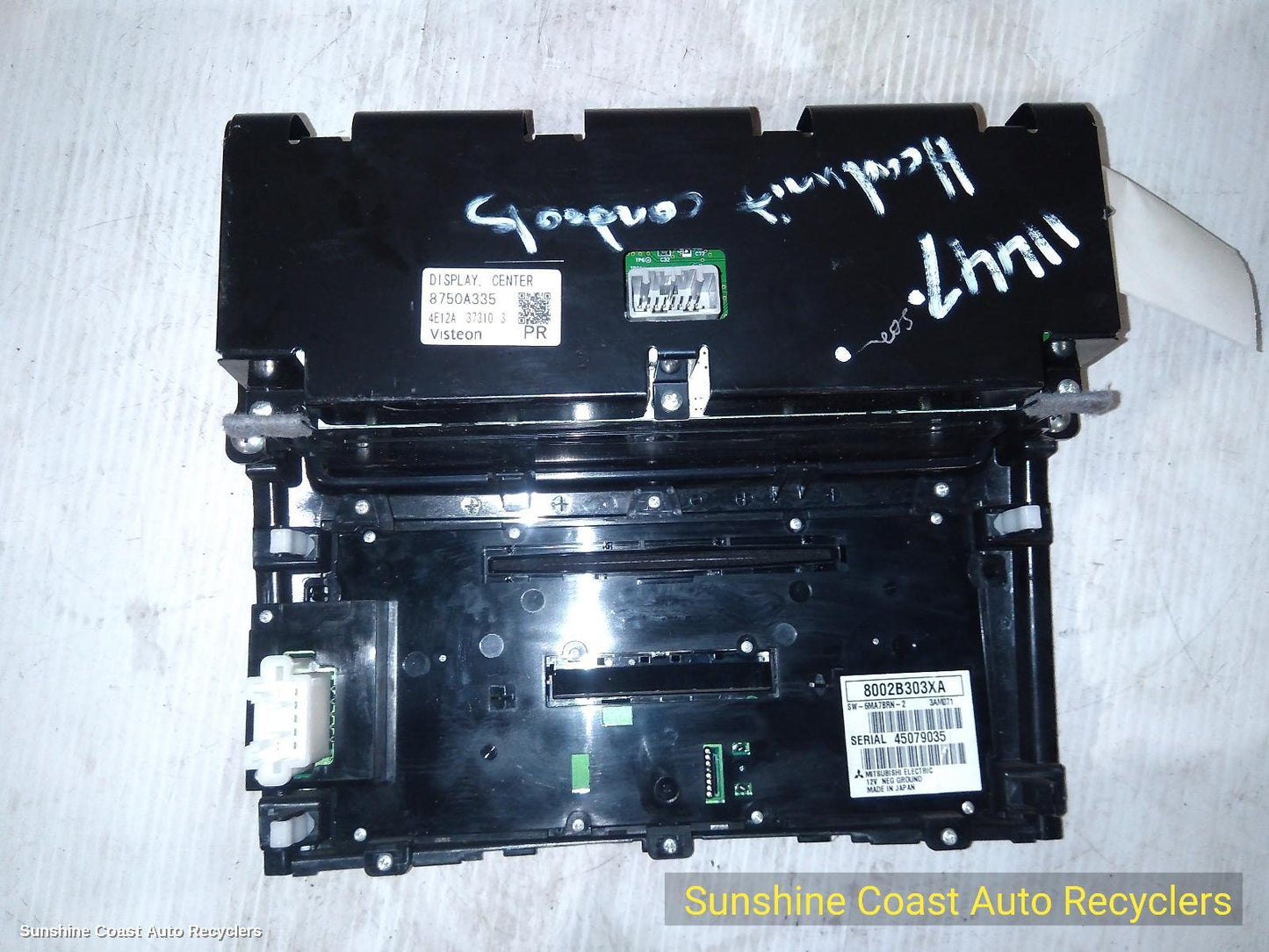 2014 Mitsubishi Pajero Radio Cd Dvd Sat Tv