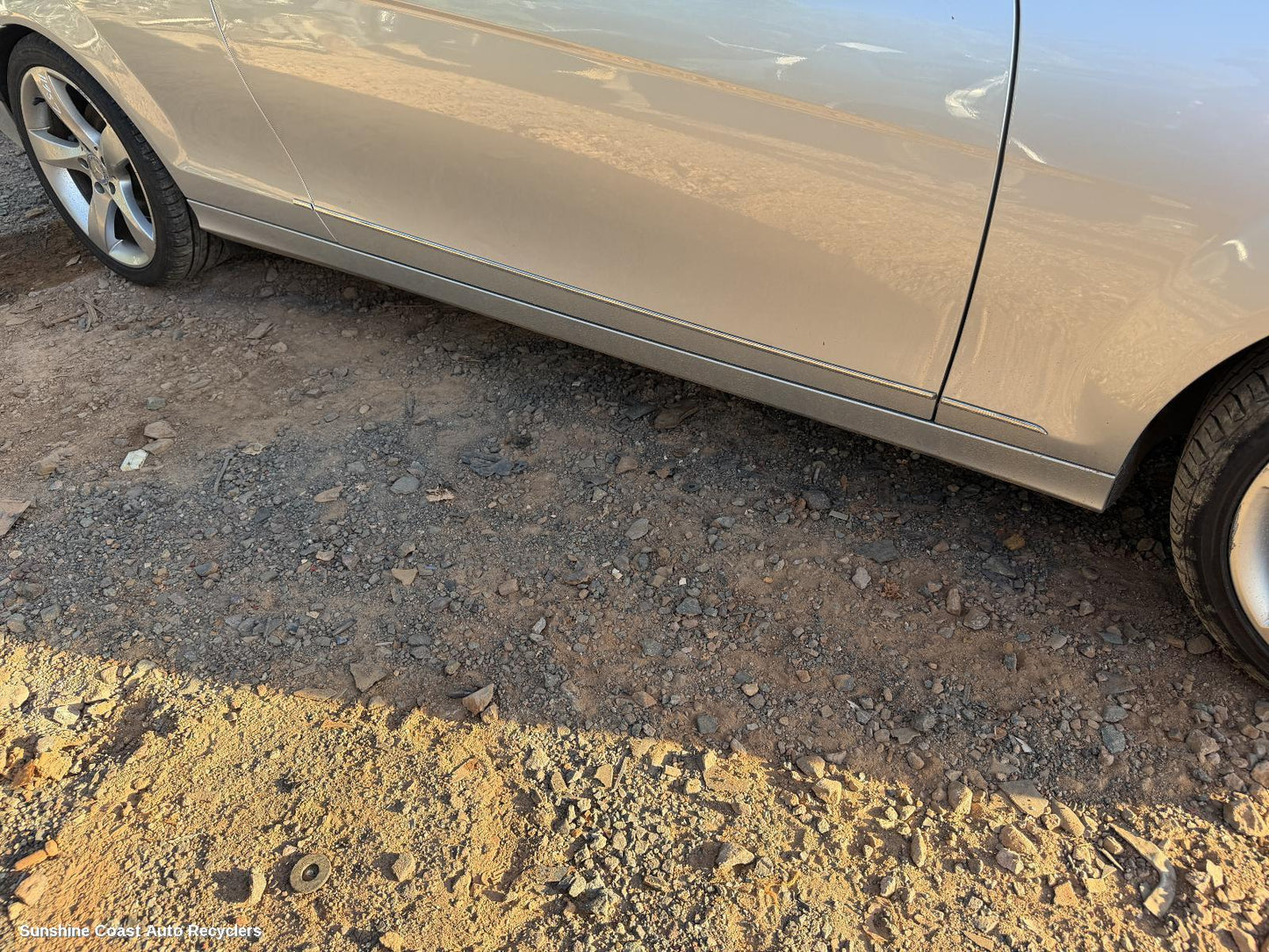 2011-2015 Mercedes C Class Side Step Skirt