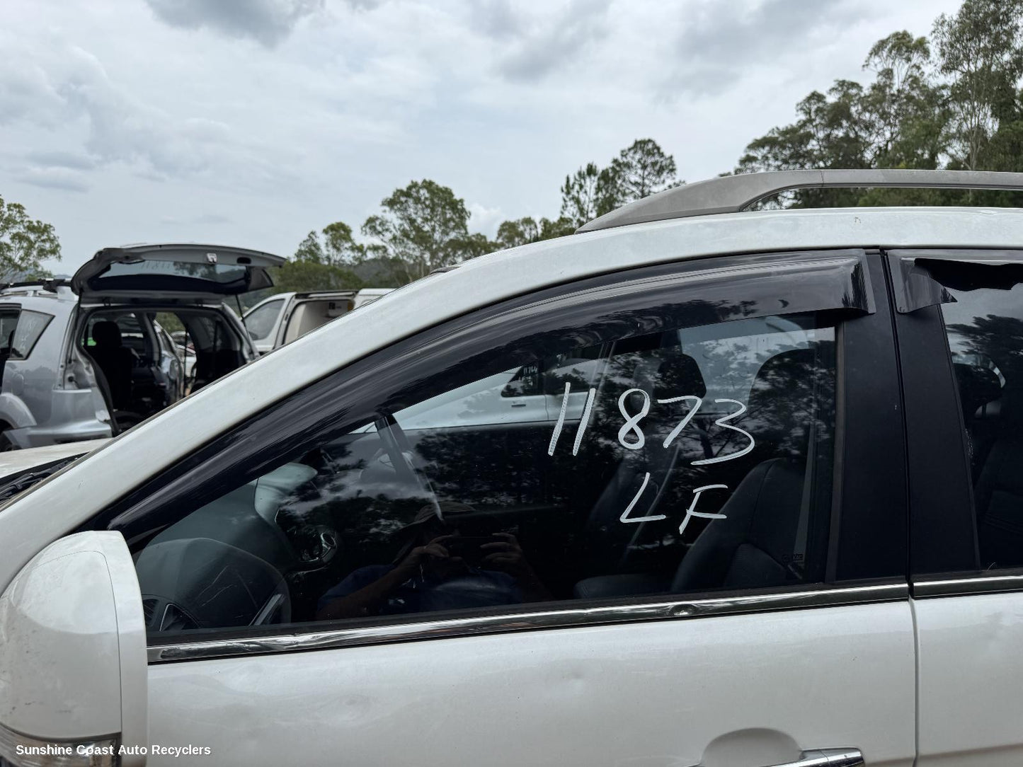 2013 Holden Captiva Left Front Door Window