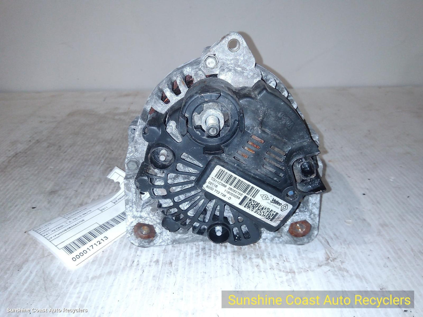 2011 Renault Kangoo Alternator