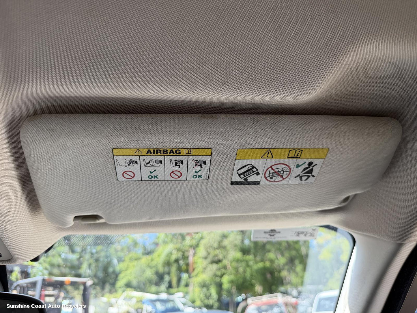 2011-2019 Land Rover Rangerover Evoque Sunvisor