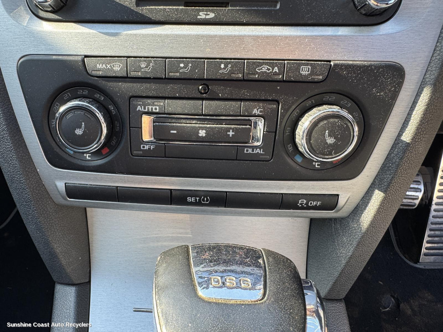 2011 Skoda Octavia Heater Ac Controls