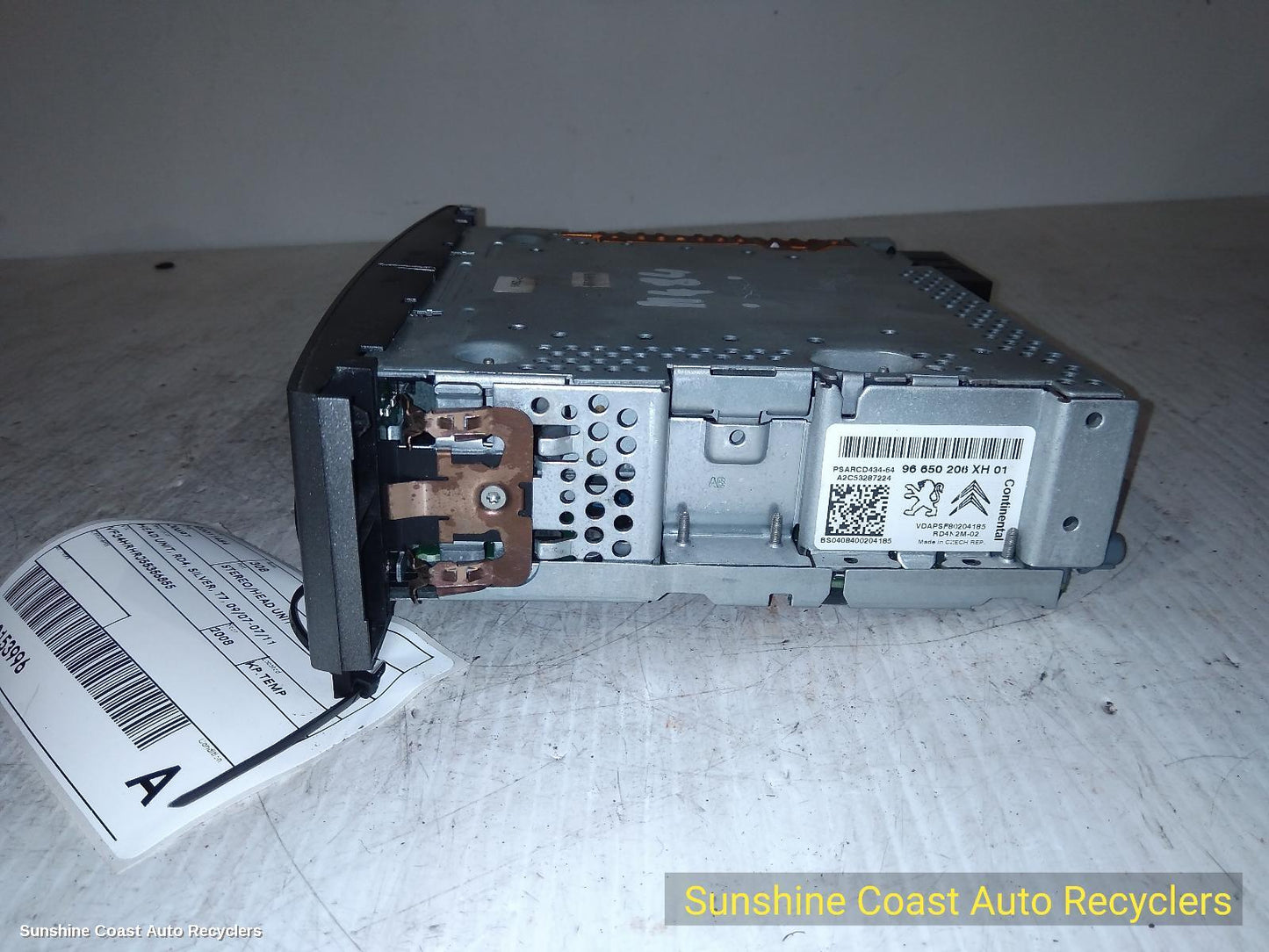 2008 Peugeot 308 Radio Cd Dvd Sat Tv
