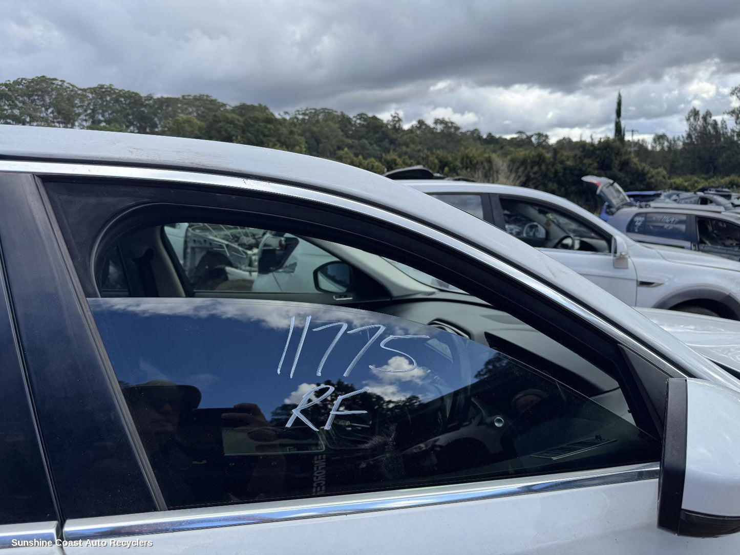 2016-2025 Jaguar F Pace Right Front Door Window