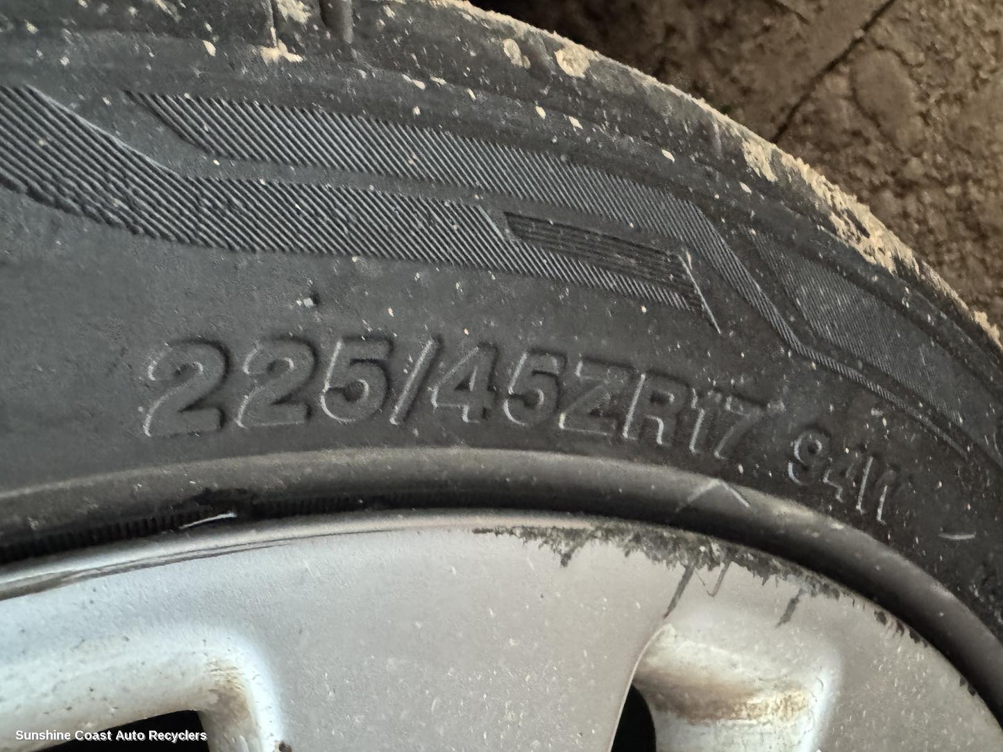 2007 Mercedes C Class Tyre
