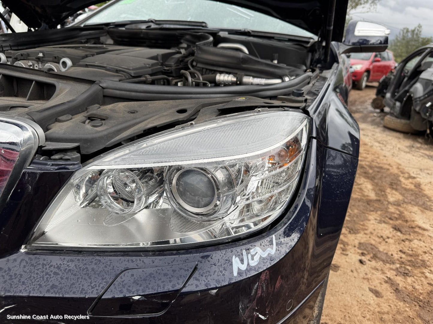 2007-2011 Mercedes C Class Left Headlamp
