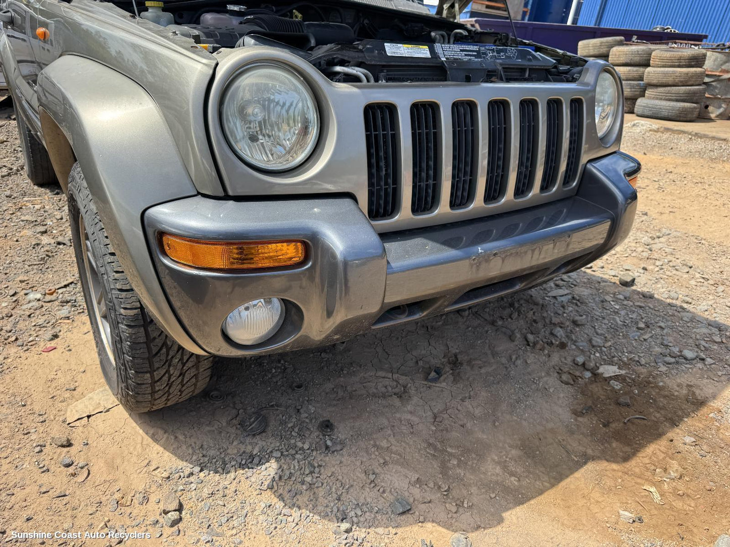 2004 Jeep Cherokee Front Bumper