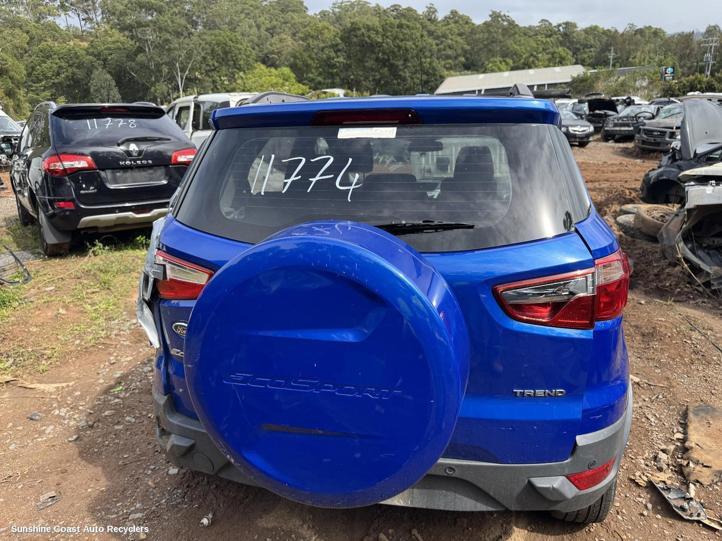 2013-2017 Ford Ecosport Right Taillight