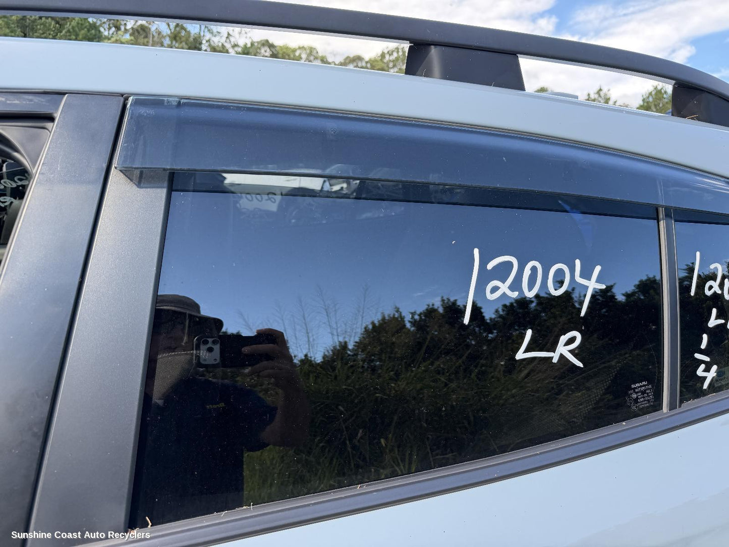 2017-2023 Subaru Xv Left Rear Door Window