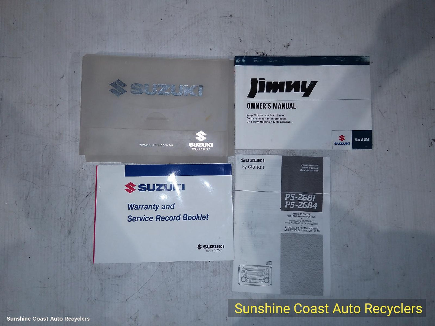 2011 Suzuki Jimny Owners Handbook