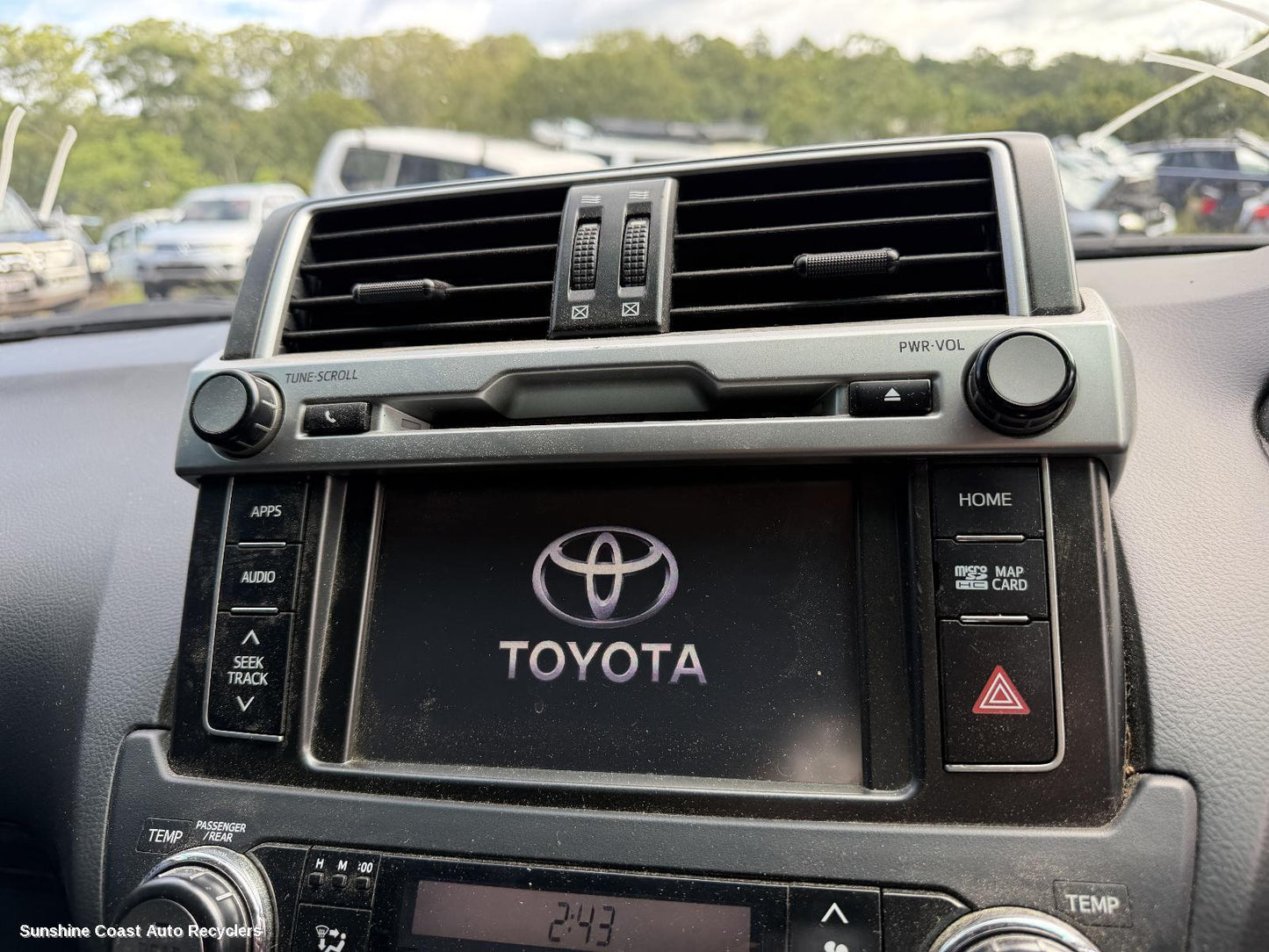 2013-2017 Toyota Prado Radio Cd Dvd Sat Tv