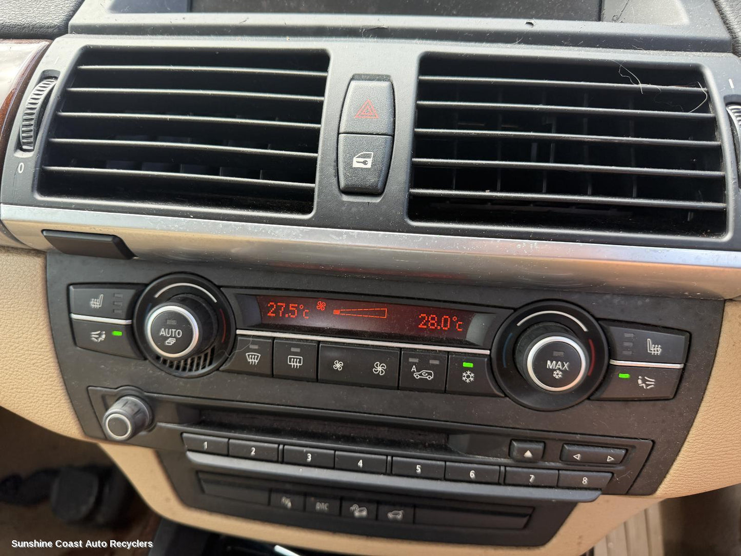 2006-2013 Bmw X5 Heater Ac Controls
