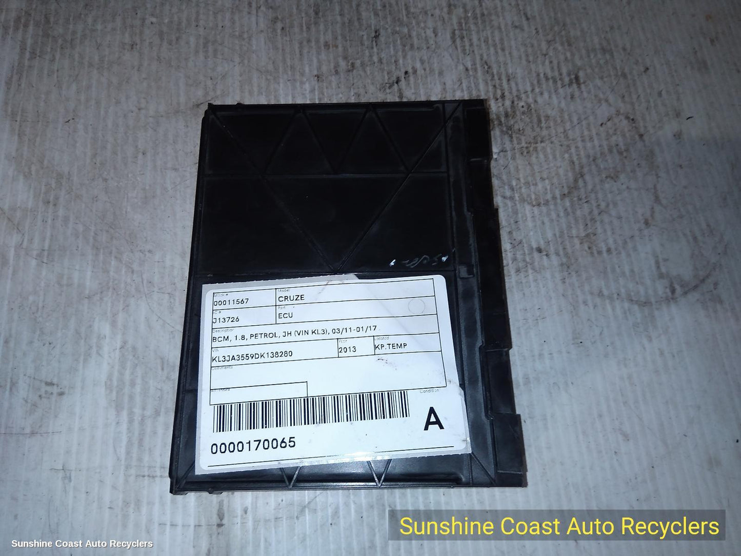 2011-2017 Holden Cruze Ecu