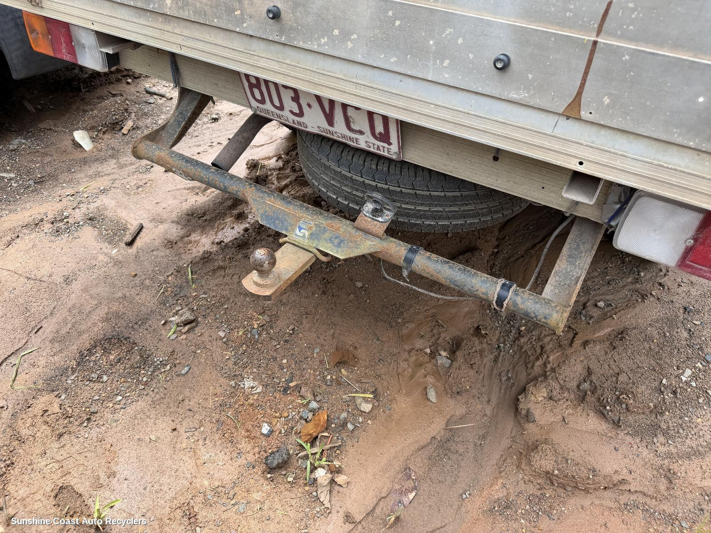 1987-2006 Ford Courier Towbar