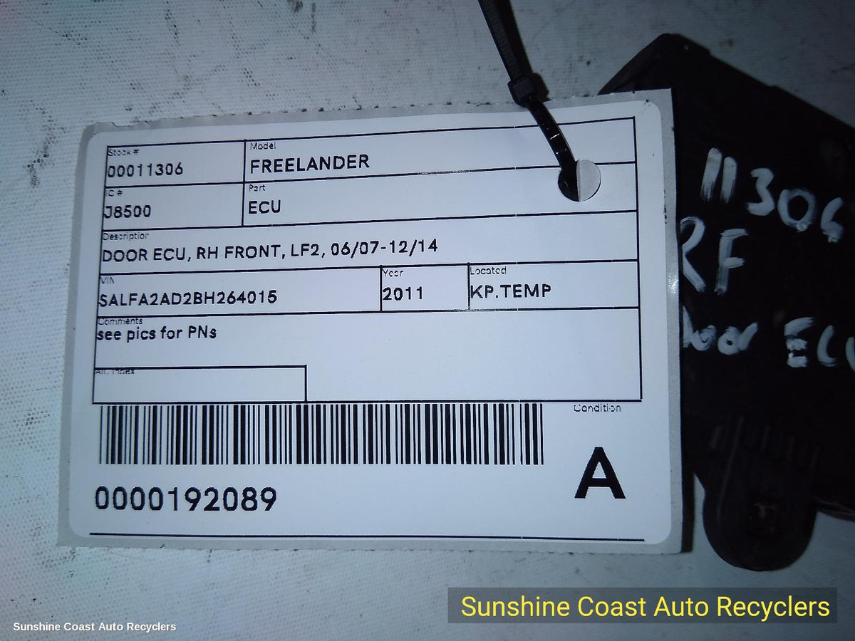 2007-2014 Land Rover Freelander Ecu