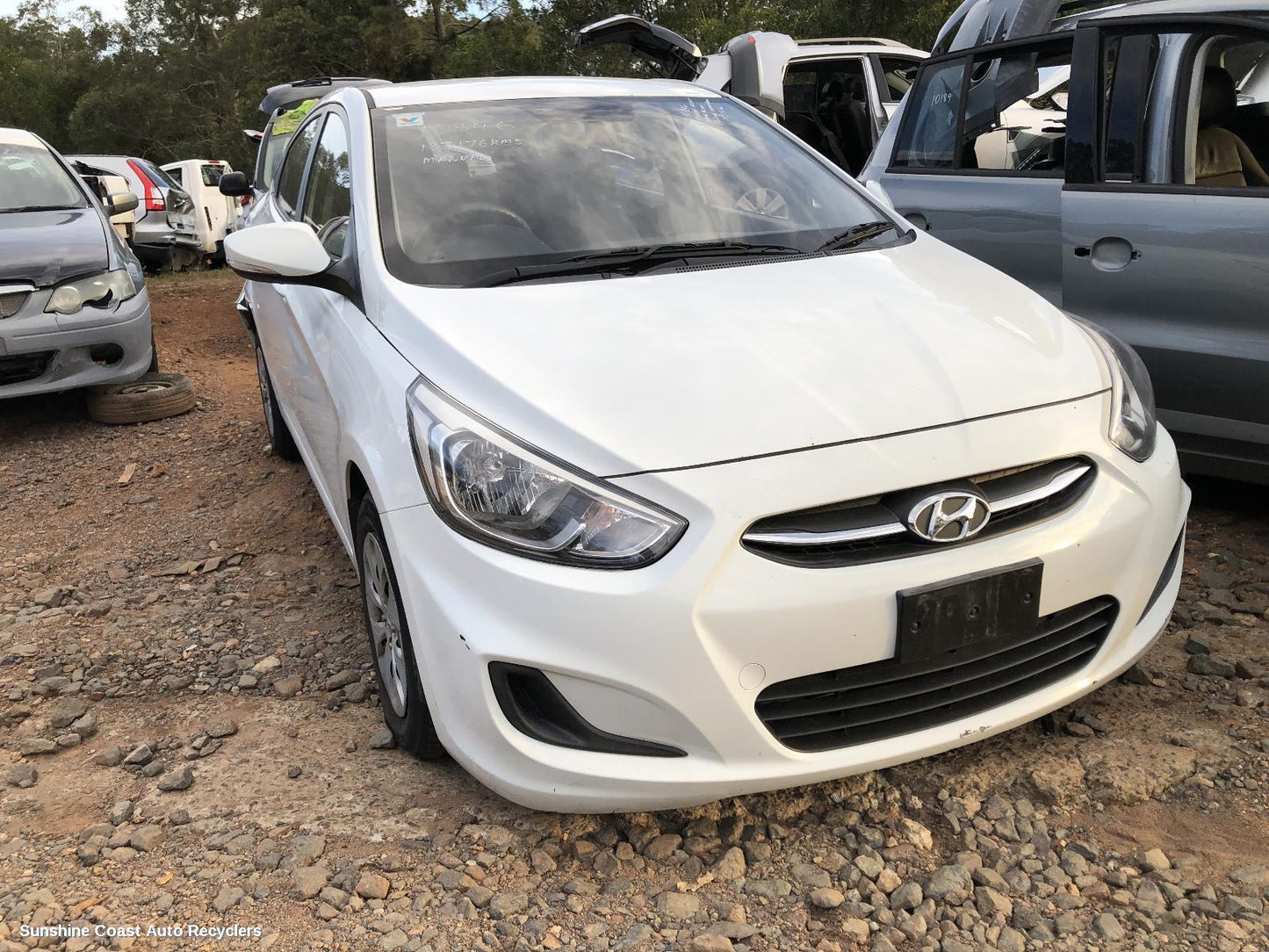 2015 Hyundai Accent Trans Gearbox