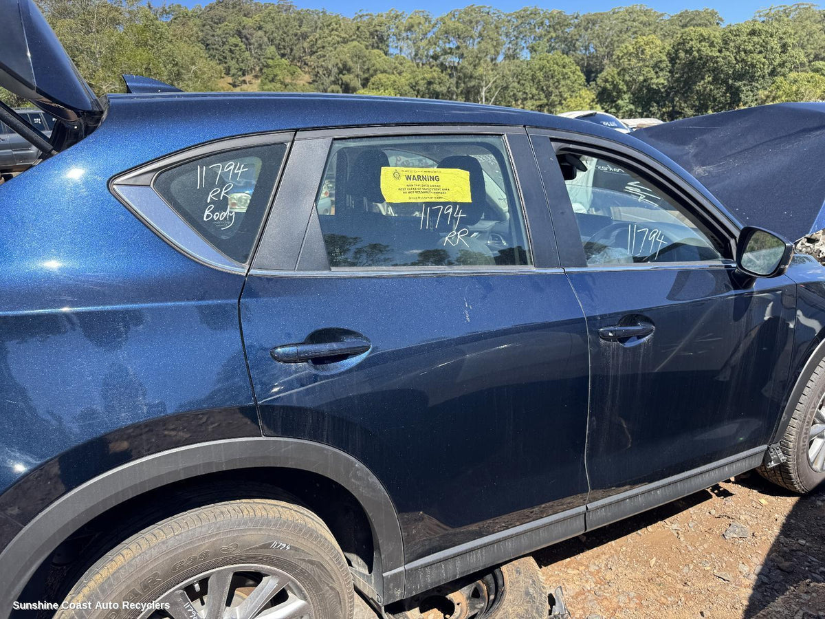 2017-2025 Mazda Cx5 Right Rear Side Glass