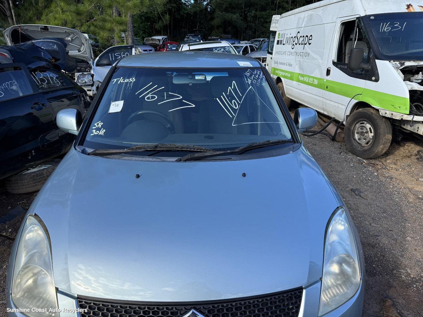 2004-2011 Suzuki Swift Bonnet
