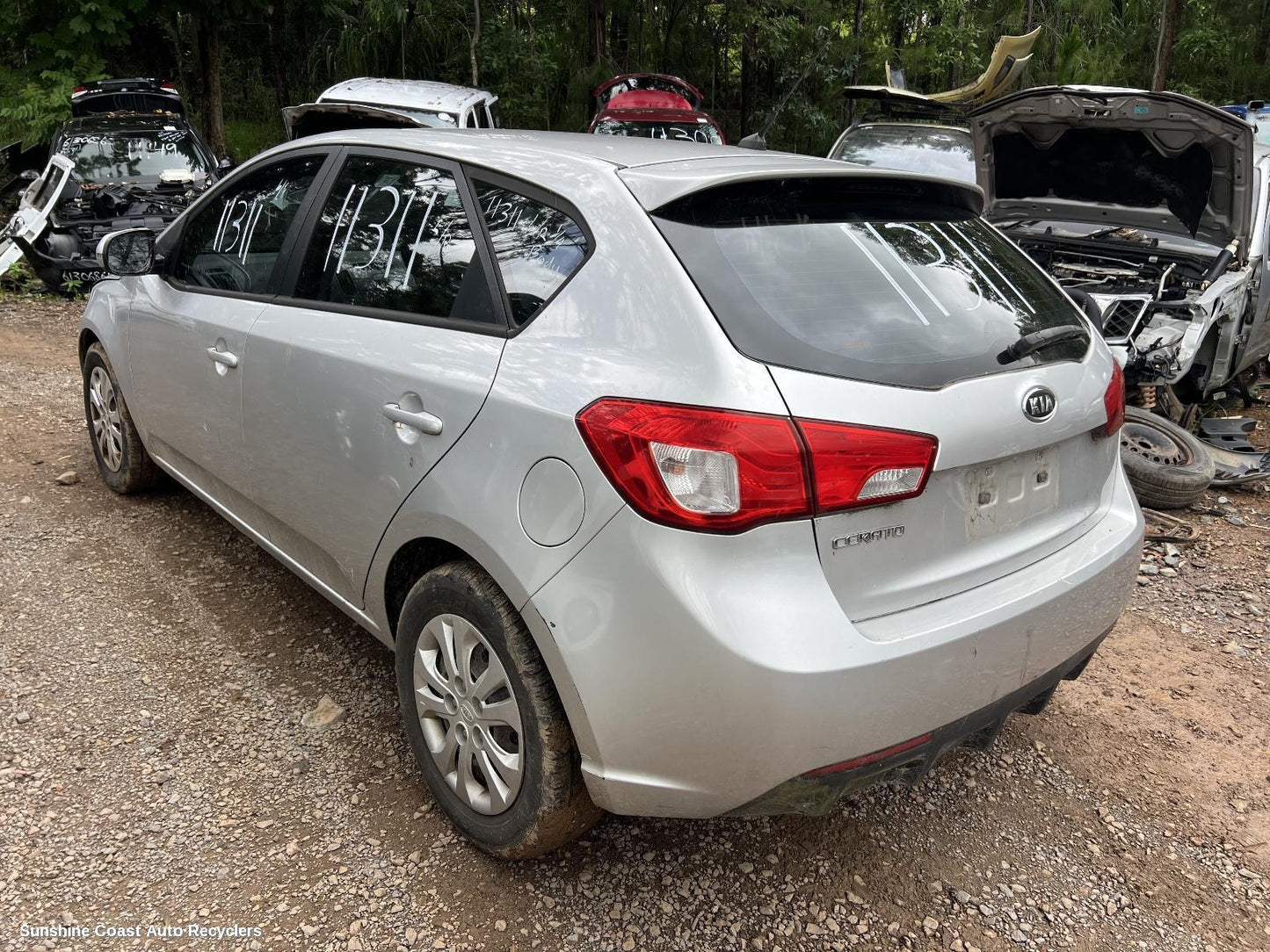 2011 Kia Cerato Rear Garnish