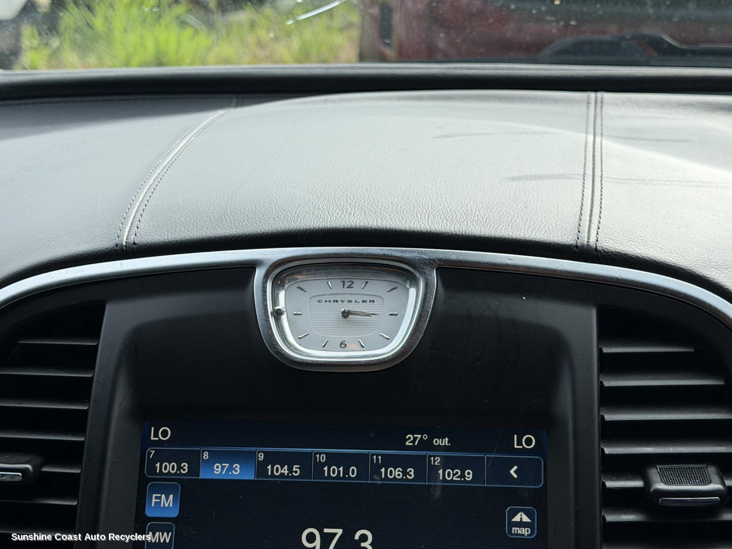 2012 Chrysler 300c Clock