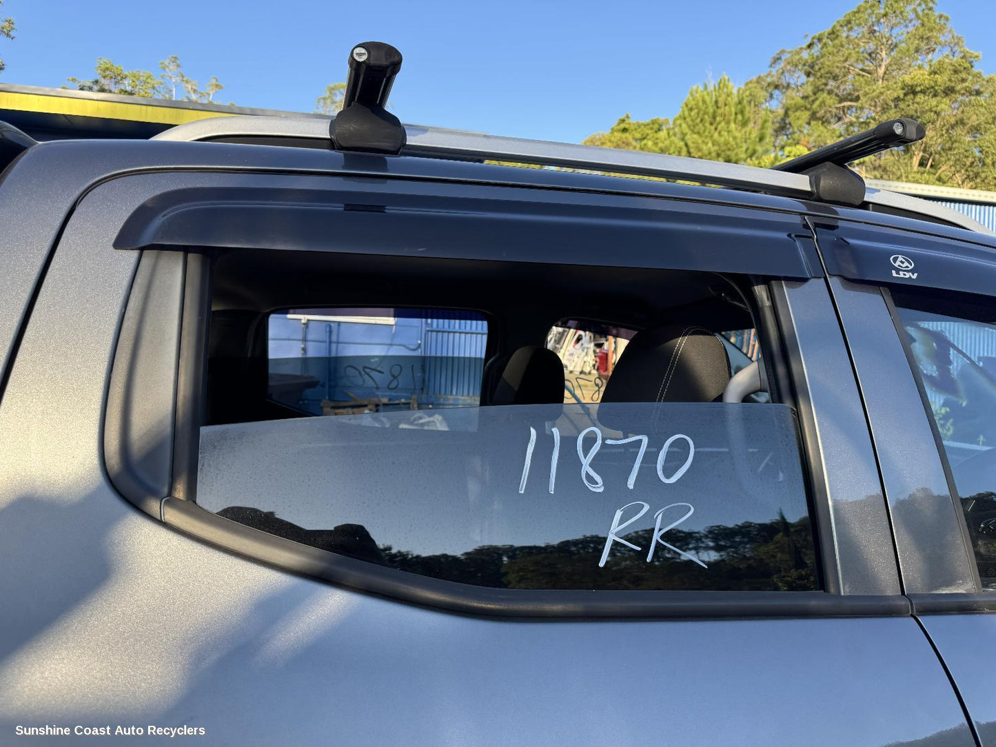 2017-2026 Ldv T60 Right Rear Door Window