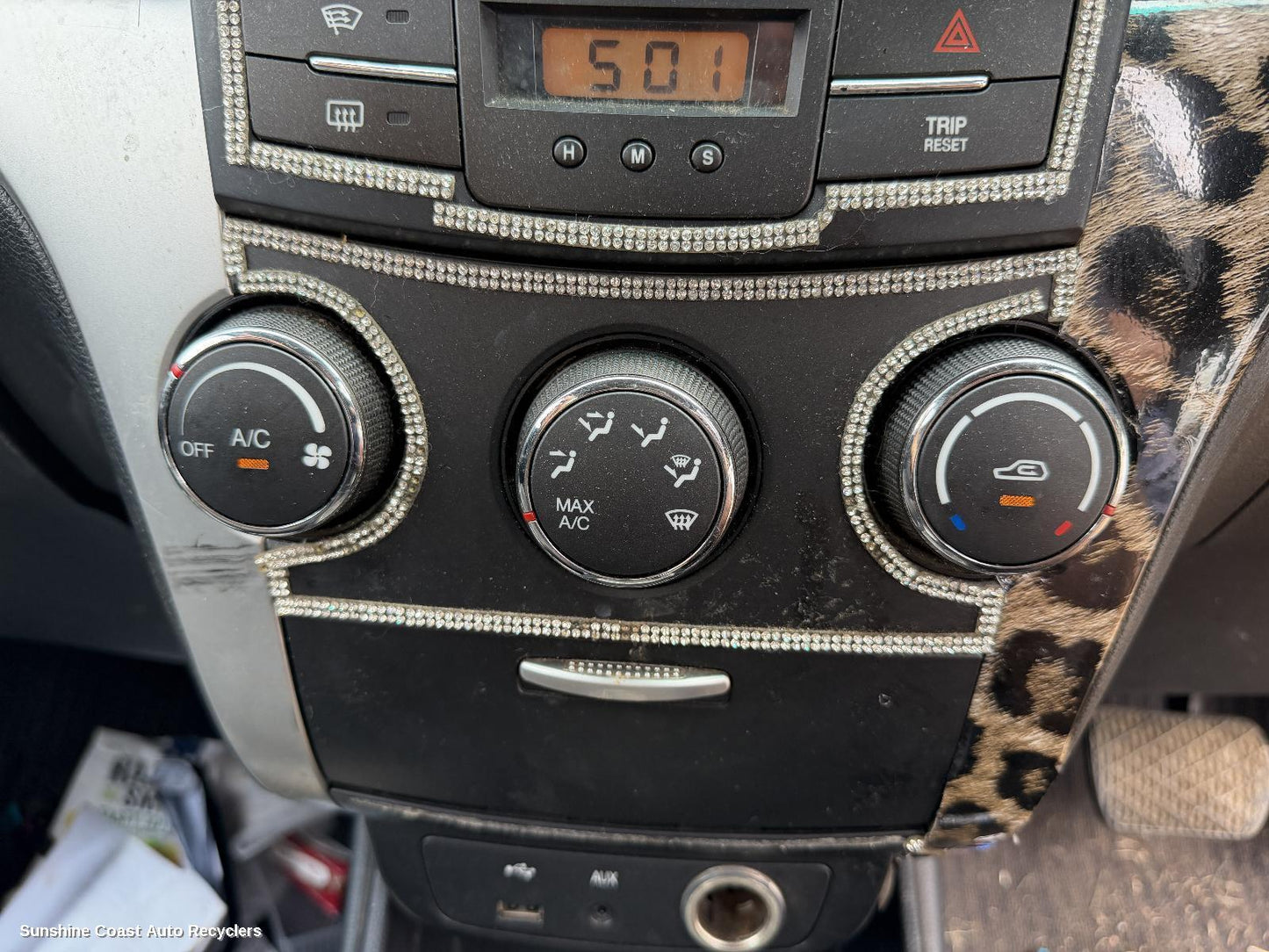 2011-2014 Ssangyong Korando Heater Ac Controls