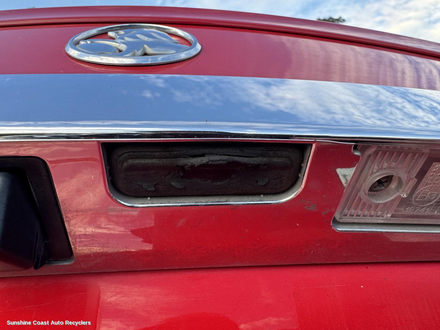 2016 Holden Cruze Tailgate Handle