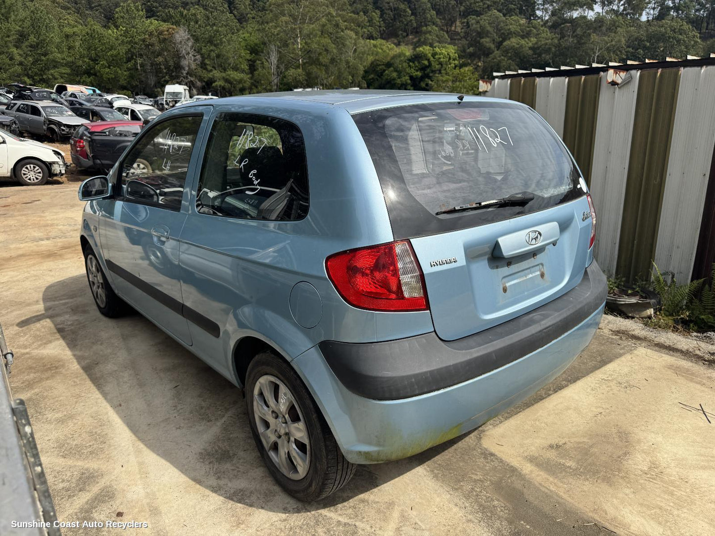 2002-2011 Hyundai Getz Bonnet Hinge Strut