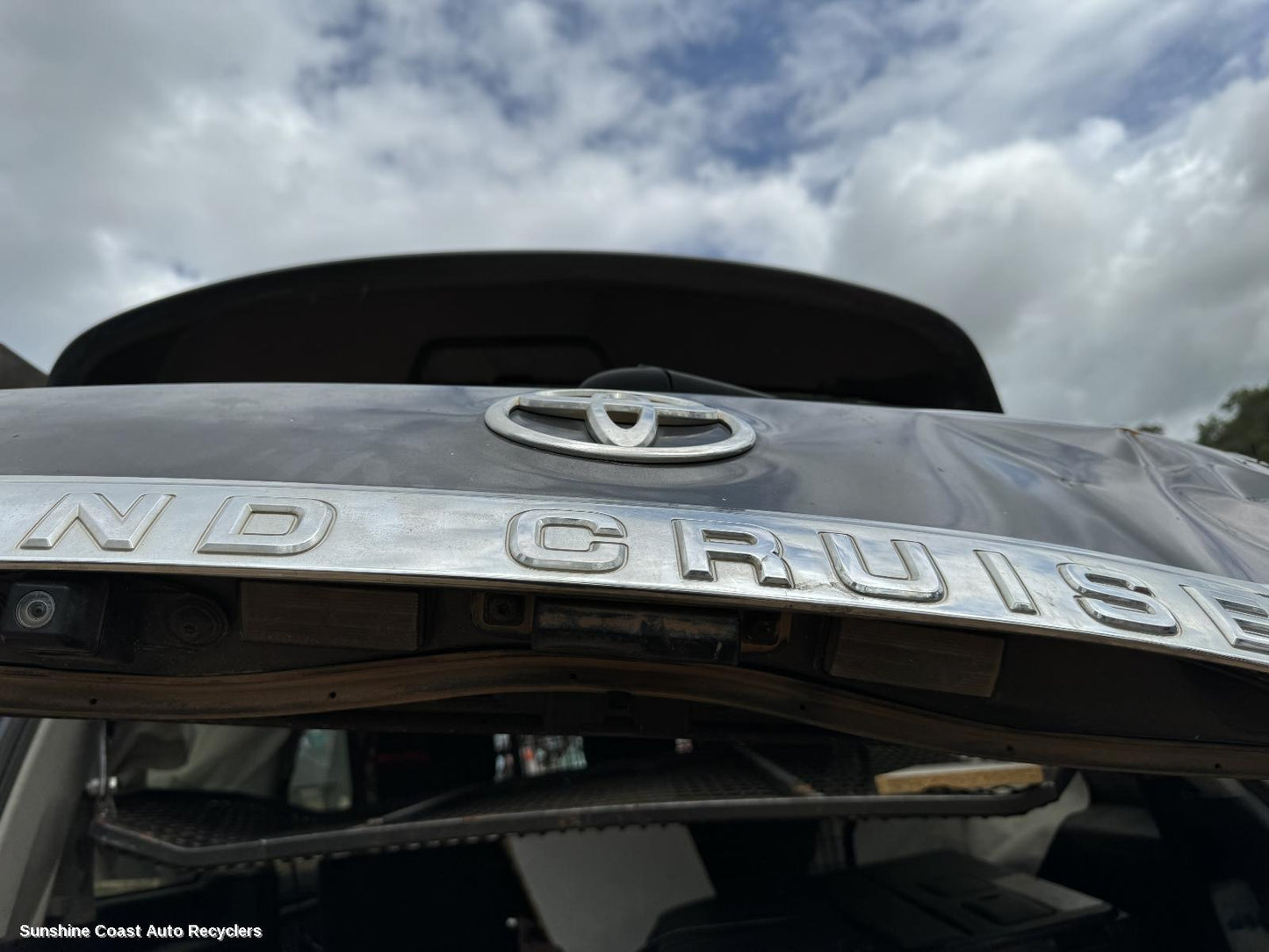 2012 Toyota Landcruiser Number Plate Lamp