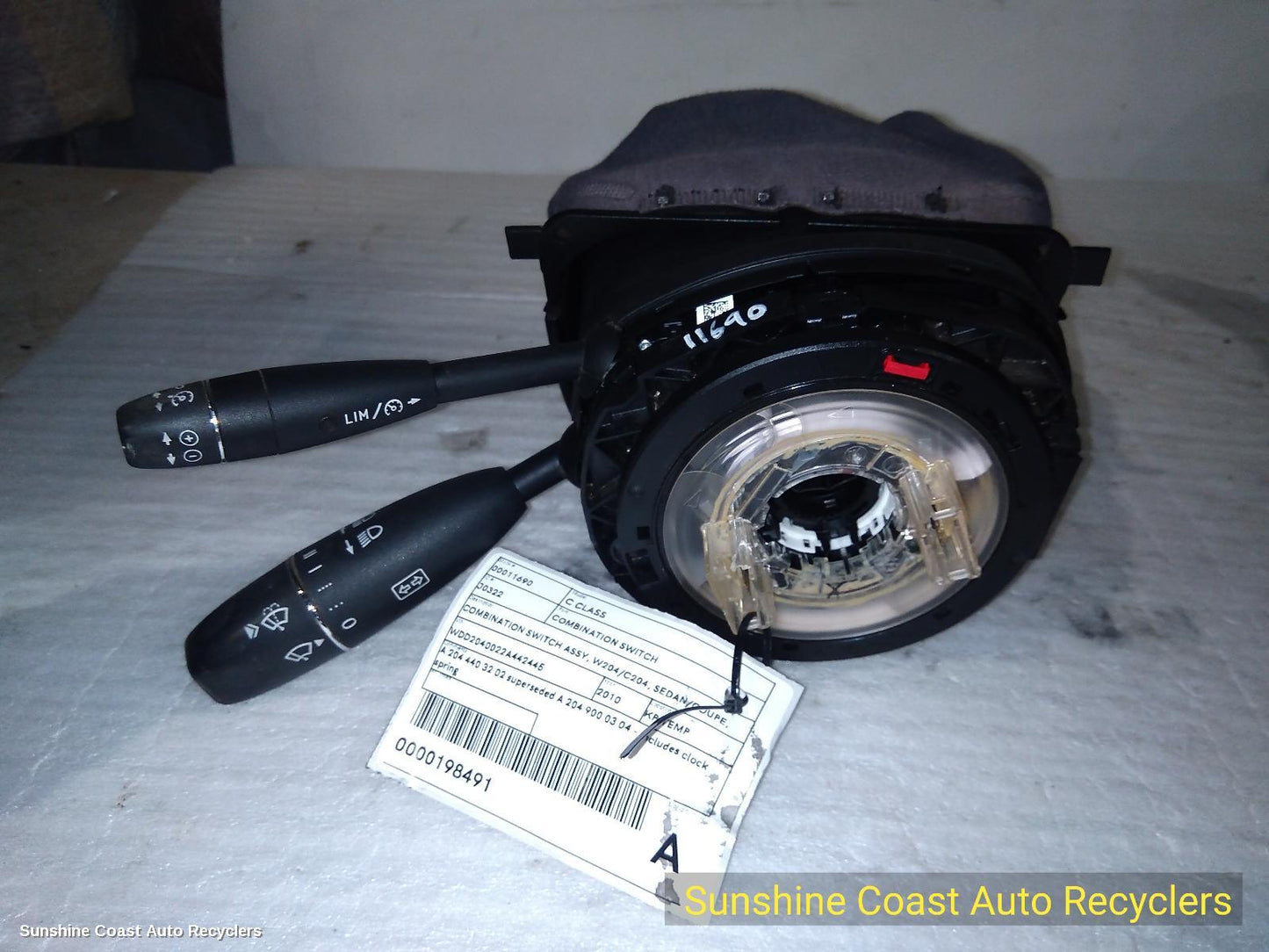 2010 Mercedes C Class Combination Switch