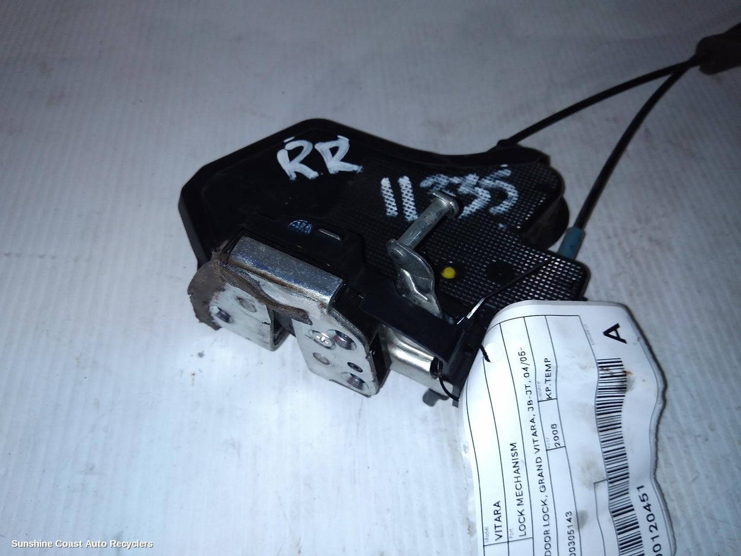 2008 Suzuki Vitara Door Boot Gate Lock