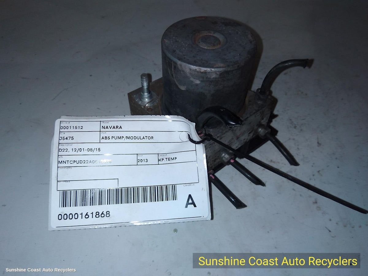 2001-2015 Nissan Navara Abs Pump Modulator