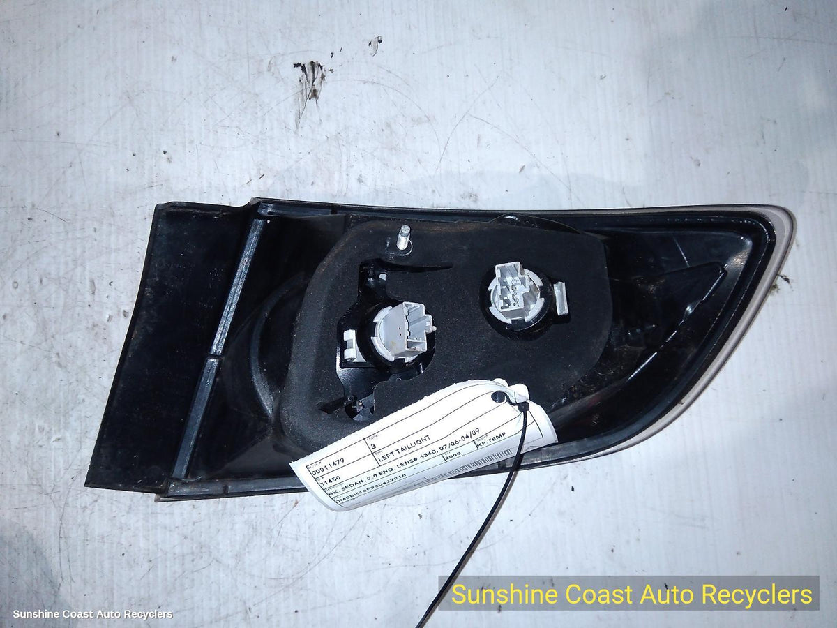 2006-2009 Mazda 3 Left Taillight