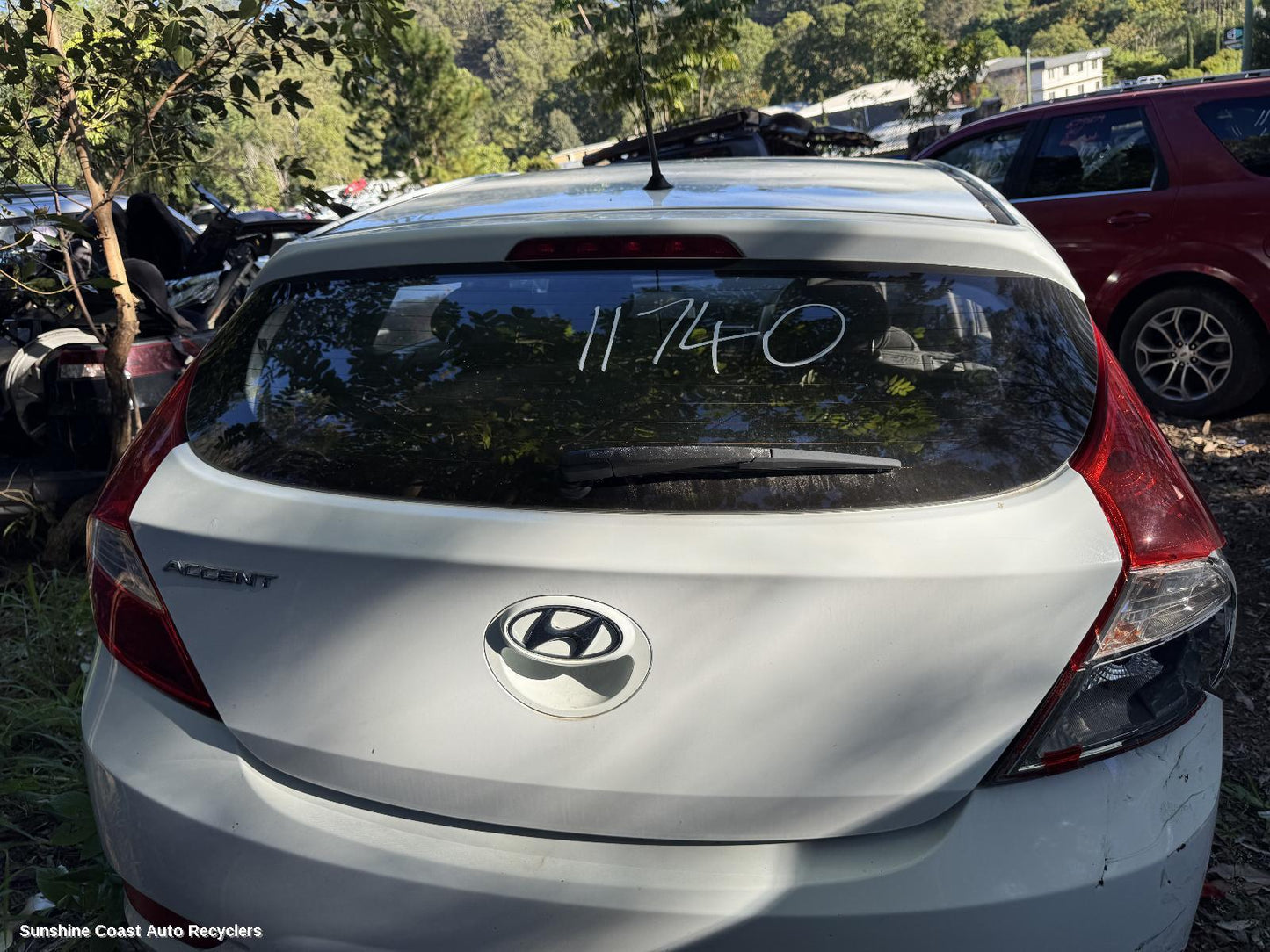 2014 Hyundai Accent Bootlid Tailgate