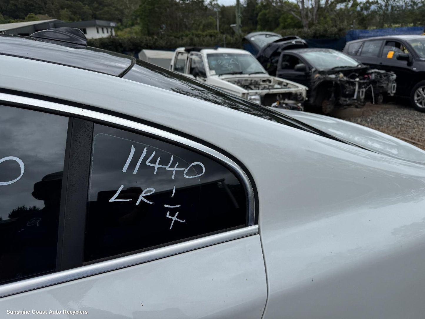 2012 Volvo S60/v60 Left Rear 1 4 Door Glass
